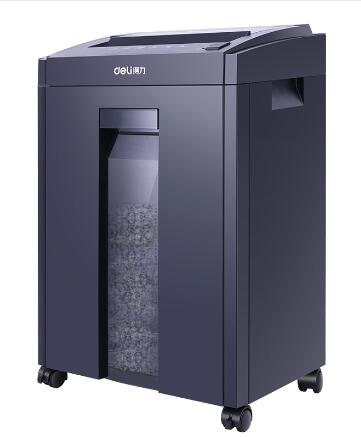 得力(deli）27530碎纸机5级保密碎纸商用文件粉碎机